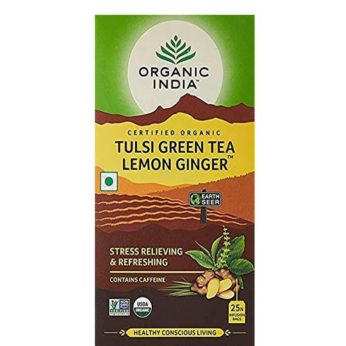 Tulsi Green Tea Lemon Ginger